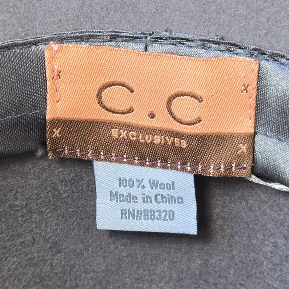 C.C Exclusives 100% Wool Hat, Size M/L - Picture 12 of 13